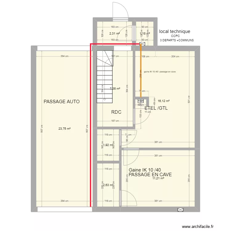 sebastopol plan masse rdc. Plan de 
