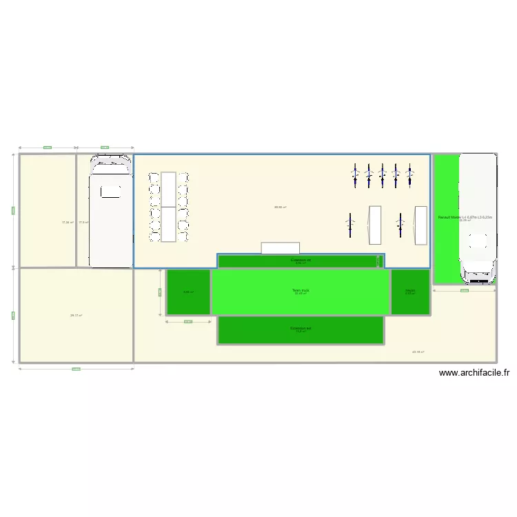 paddock world cup. Plan de paddock world cup. Plan de