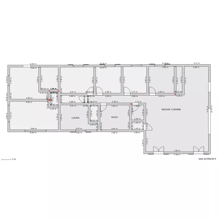 PROJET MAISON 12042012. Plan de PROJET MAISON 12042012. Plan de