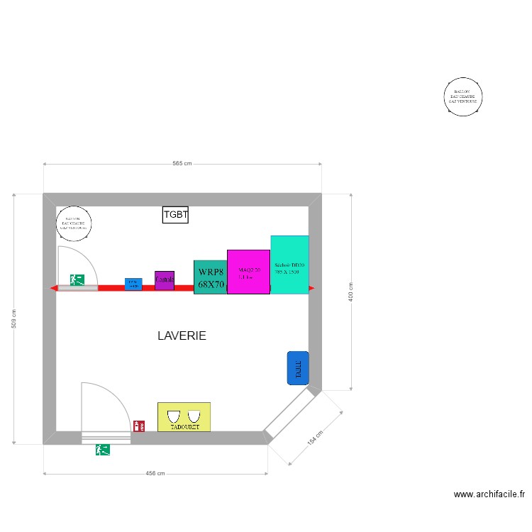 LUDO ALEXANDRE 02112022. Plan de 2 pièces et 23 m2