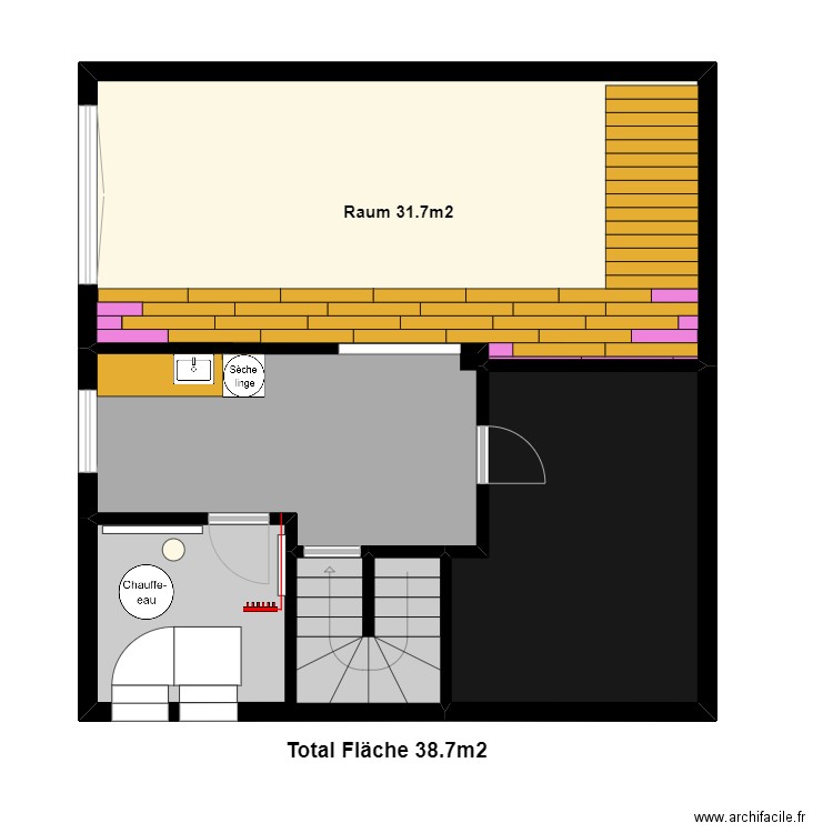 Buand2021 v3. Plan de 4 pièces et 70 m2