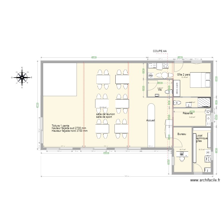 acceuil plan. Plan de 0 pièce et 0 m2