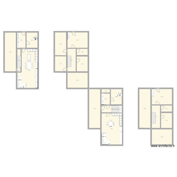 naninne. Plan de 0 pièce et 0 m2