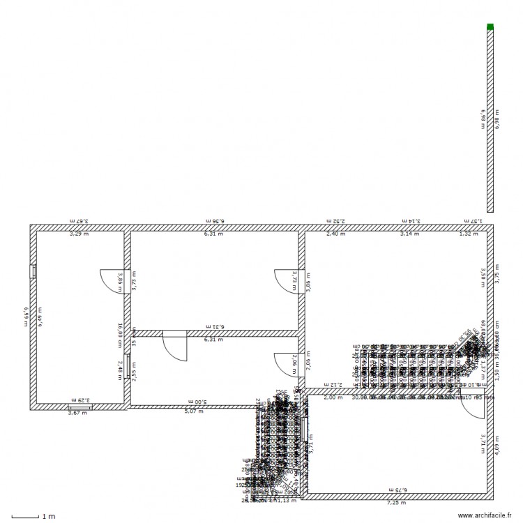 anciene maison. Plan de 0 pièce et 0 m2