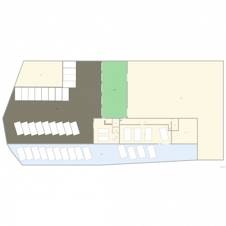 LA GARE. Plan de 0 pièce et 0 m2