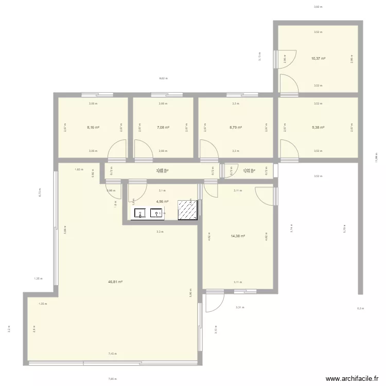 Maison Christelle et Ludo. Plan de Maison Christelle et Ludo. Plan de