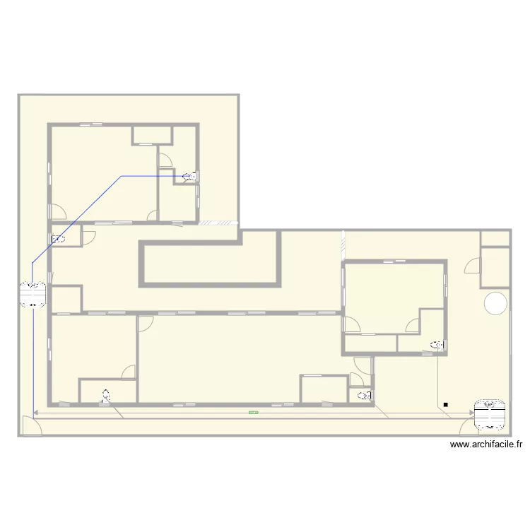 Permsub heavy water routing option 3 rev0. Plan de 