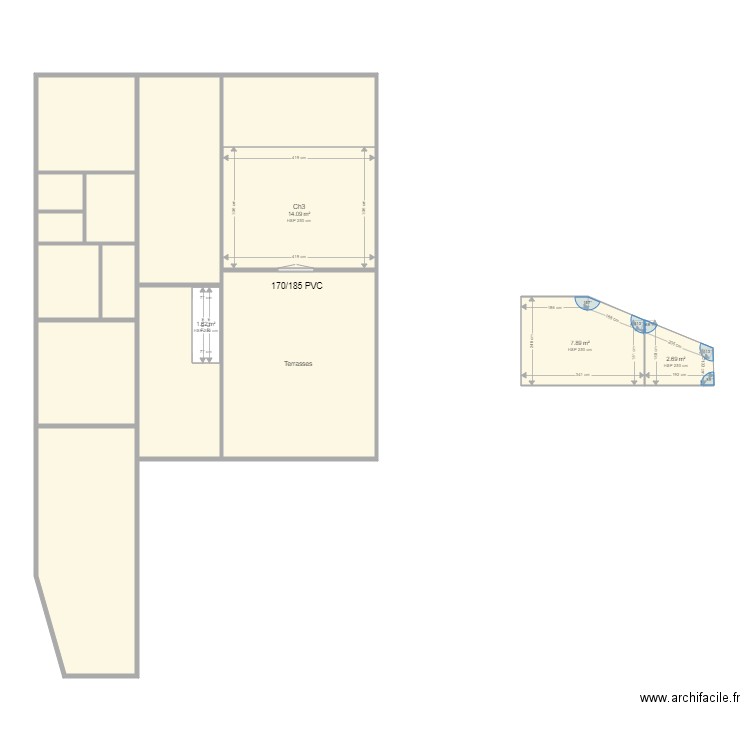 Givelet. Plan de 0 pièce et 0 m2