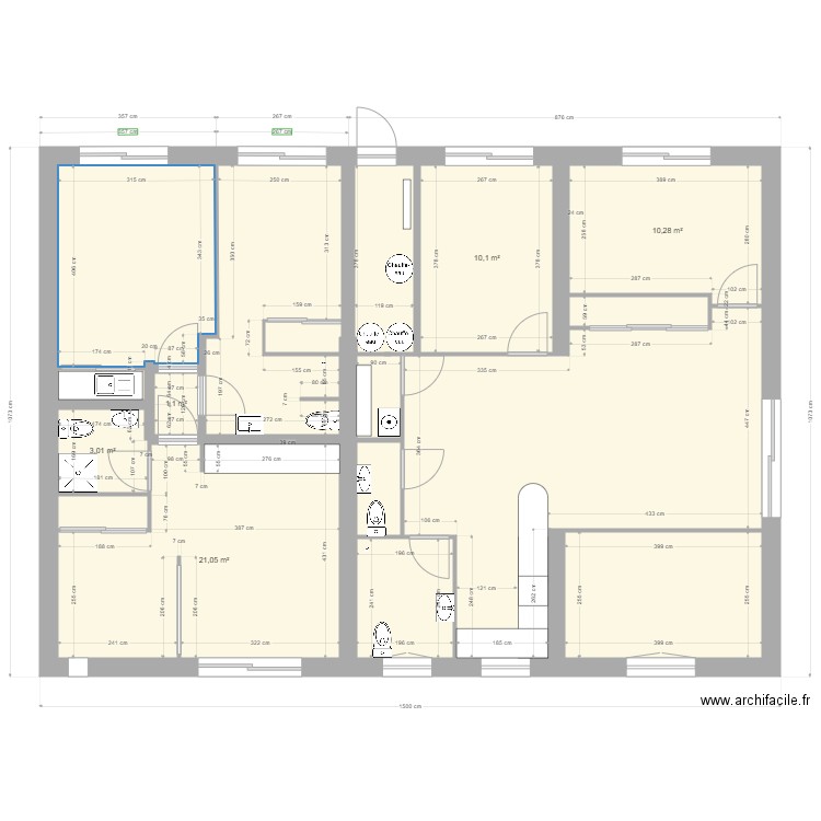Yvrac SSSOL Projet 7. Plan de 0 pièce et 0 m2