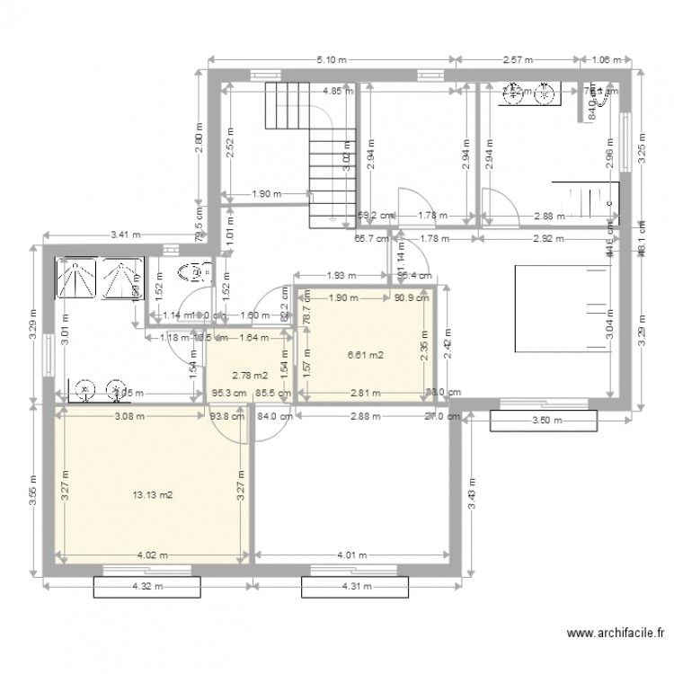 Etage albert BENIMEIT. Plan de 0 pièce et 0 m2