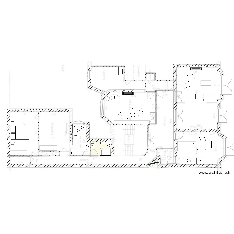  Appart kat 1. Plan de 