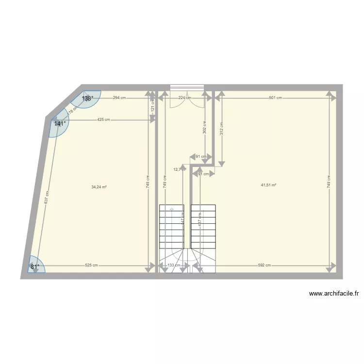 Immeuble Jasmin. Plan de 