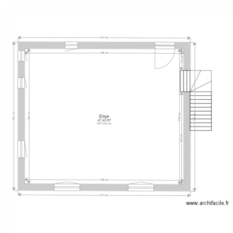 Christophe étage B. Plan de 0 pièce et 0 m2