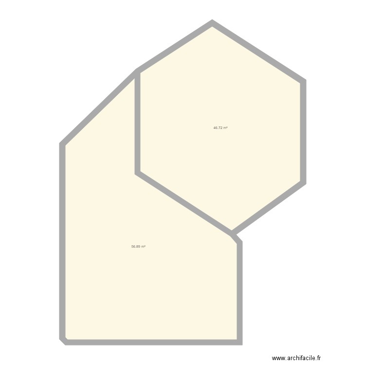 Classe actuelle avec dortoir. Plan de 0 pièce et 0 m2