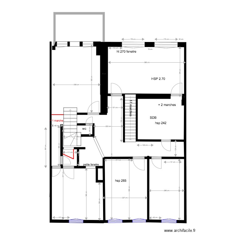 HOERNER HOMBOURG COMBLE . Plan de 0 pièce et 0 m2