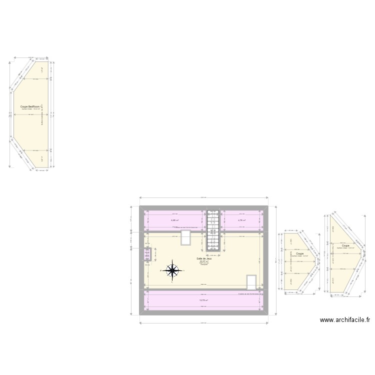 ML25004751 GOETZ. Plan de 6 pièces et 60 m2