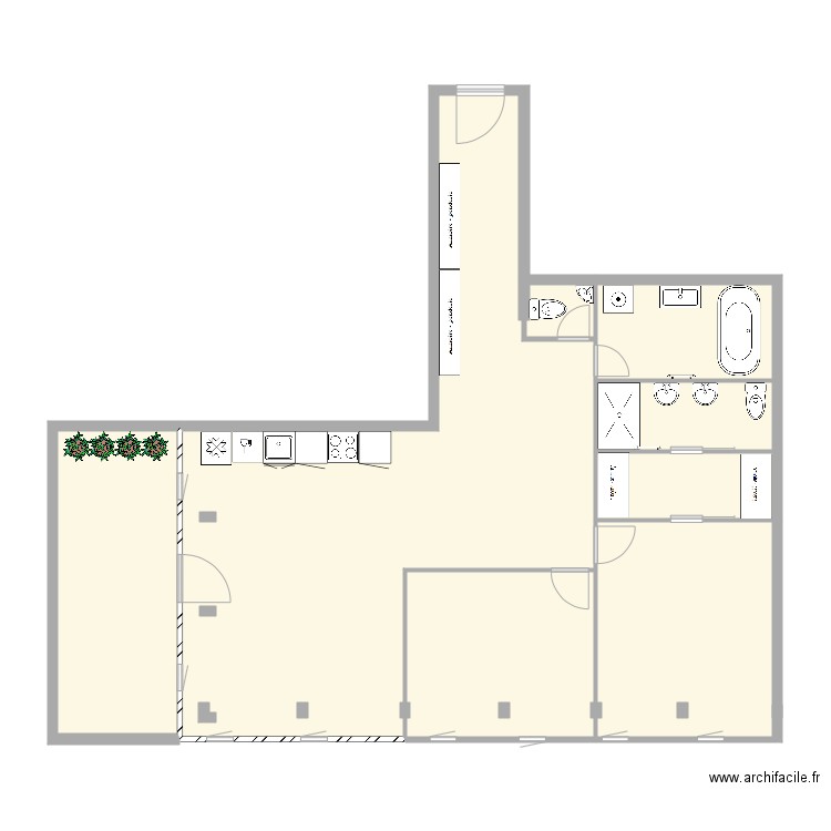 A701 PLAN DEFINITIF VIDE. Plan de 0 pièce et 0 m2