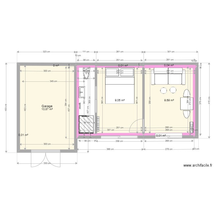 LEROUX LA BAULE MAISON JARDIN - PLAN FINAL. Plan de 0 pièce et 0 m2