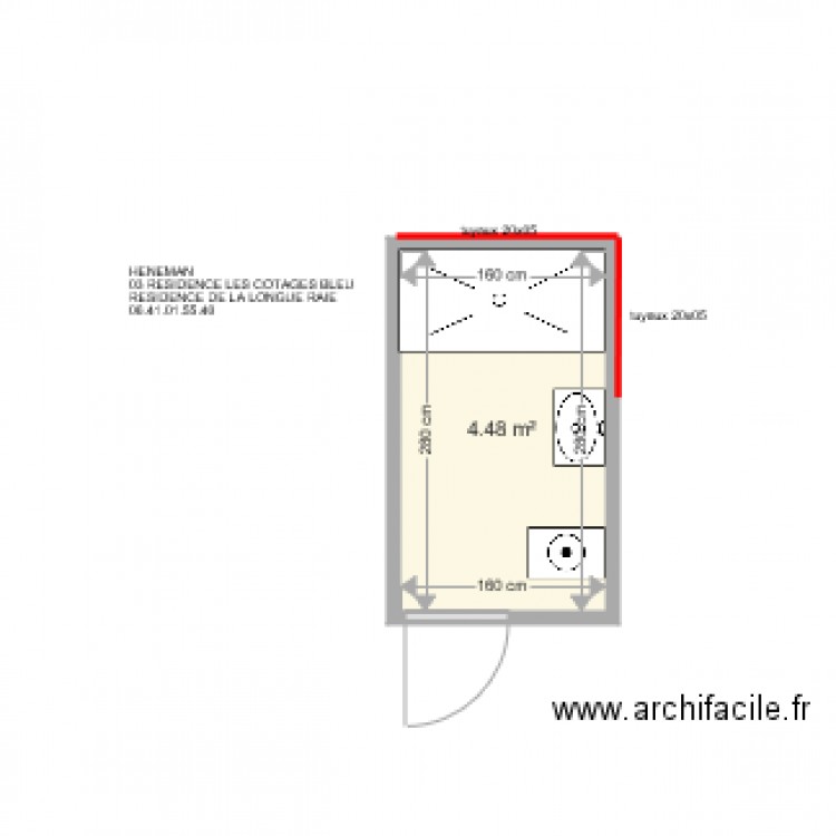 HENEMAN . Plan de 0 pièce et 0 m2