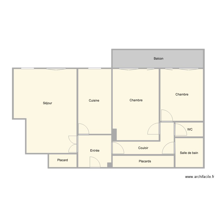 93 chézy. Plan de 0 pièce et 0 m2