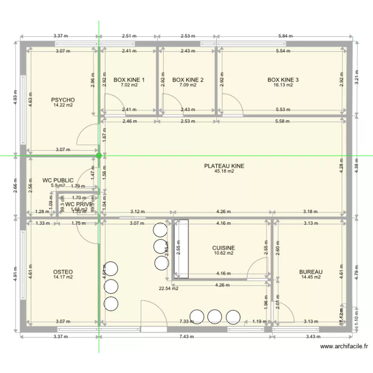 Cabinet kaiad. Plan de Cabinet kaiad. Plan de