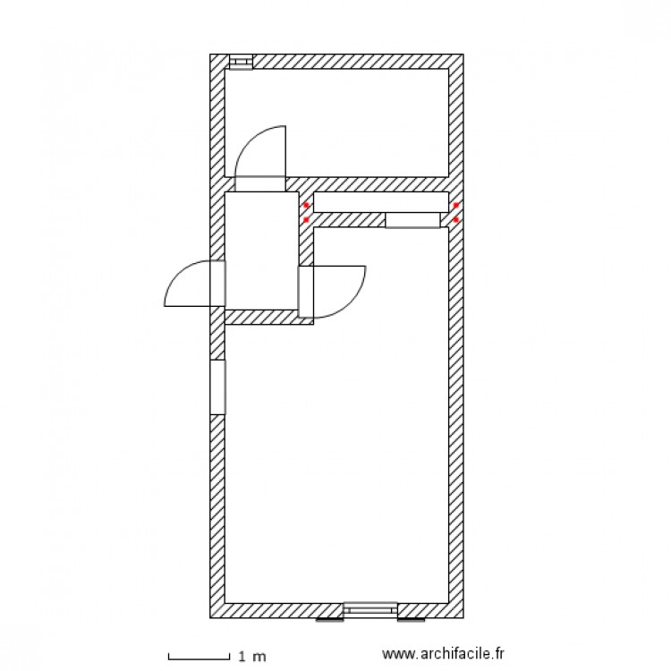 chambre fred lulu. Plan de 0 pièce et 0 m2