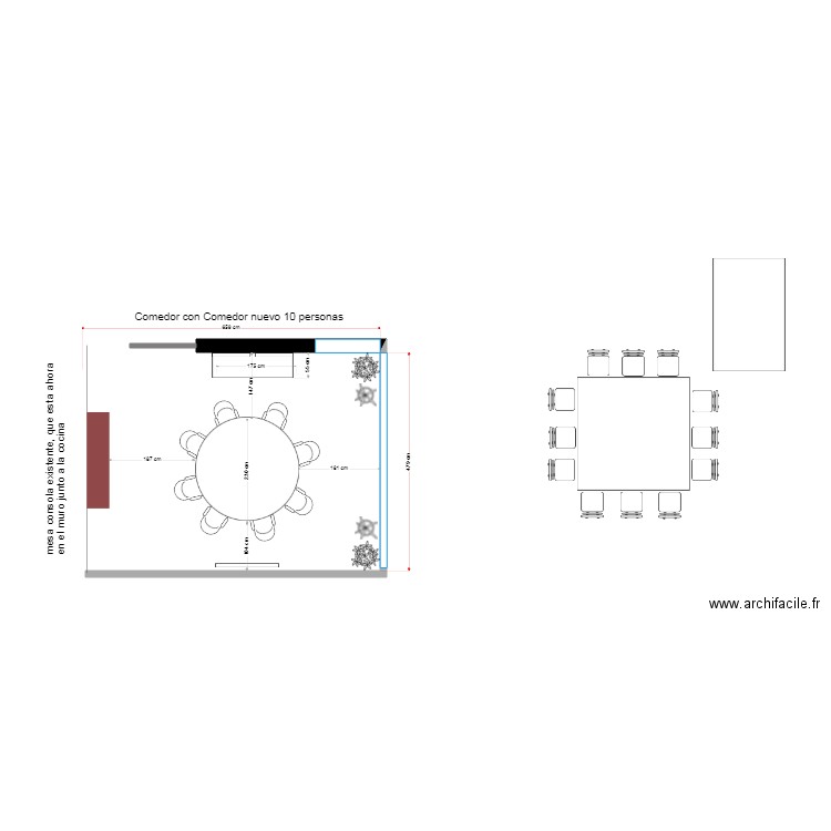 casa crestón comedor 4ta opción. Plan de 0 pièce et 0 m2