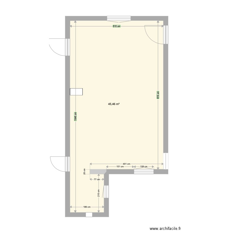 Coligny Phase n1 cuisine. Plan de 0 pièce et 0 m2