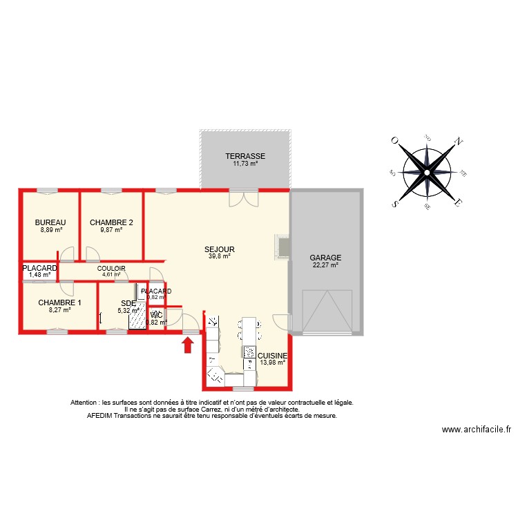 BI 6528 . Plan de 0 pièce et 0 m2