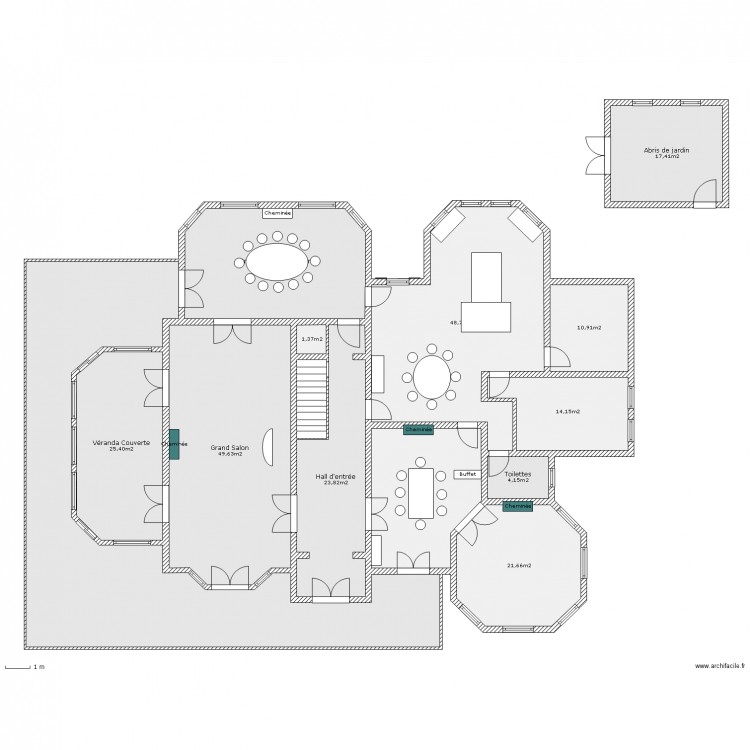 plan de maison victorienne