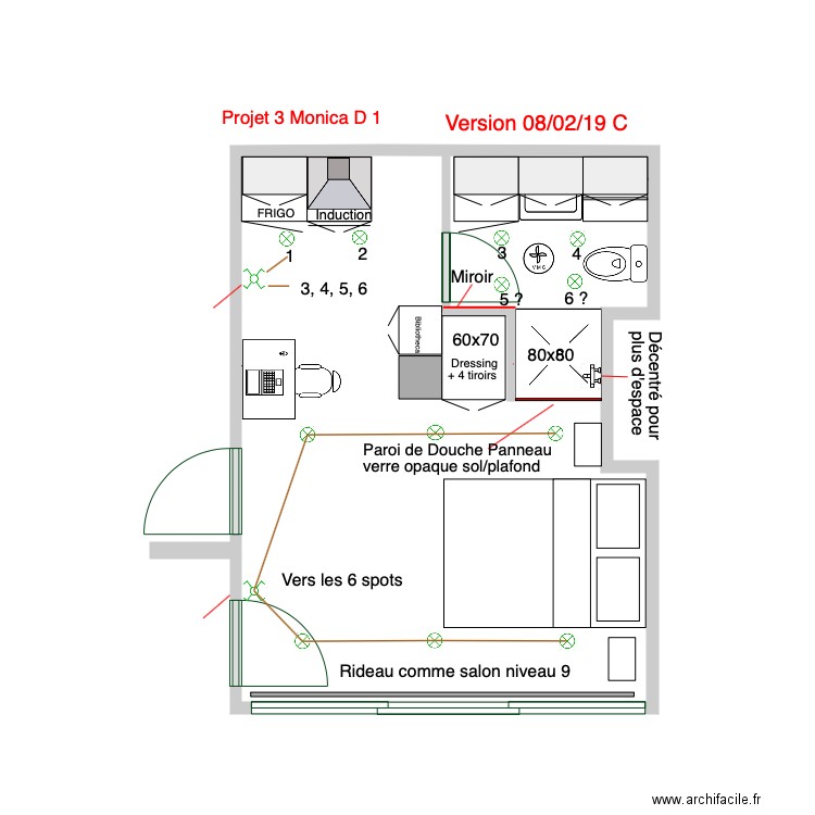 Projet 3 Monica D1 08 02 2019 C. Plan de 0 pièce et 0 m2