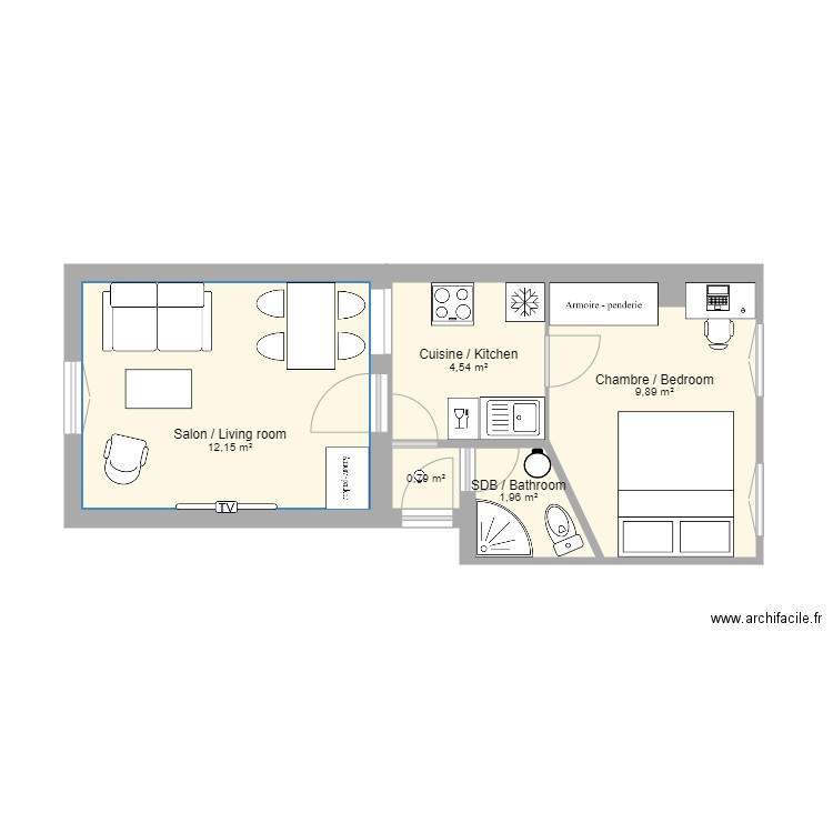 chaudron reamenagement 2. Plan de 0 pièce et 0 m2