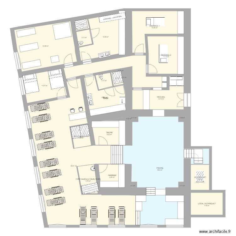 WELLNESS V5. Plan de 0 pièce et 0 m2