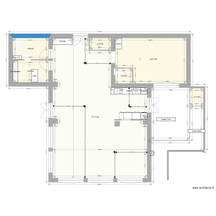 pasa3. Plan de 0 pièce et 0 m2