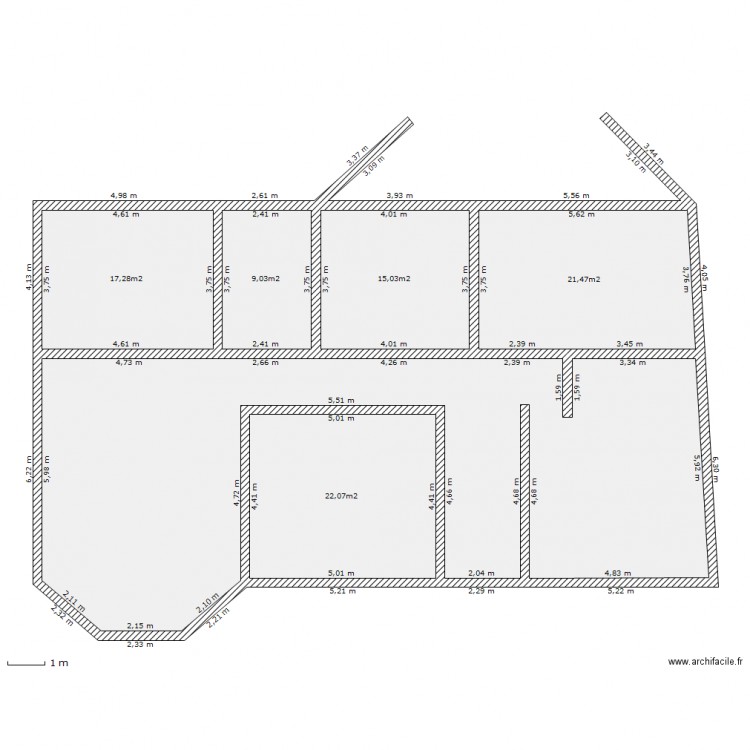 MAISON. Plan de 0 pièce et 0 m2
