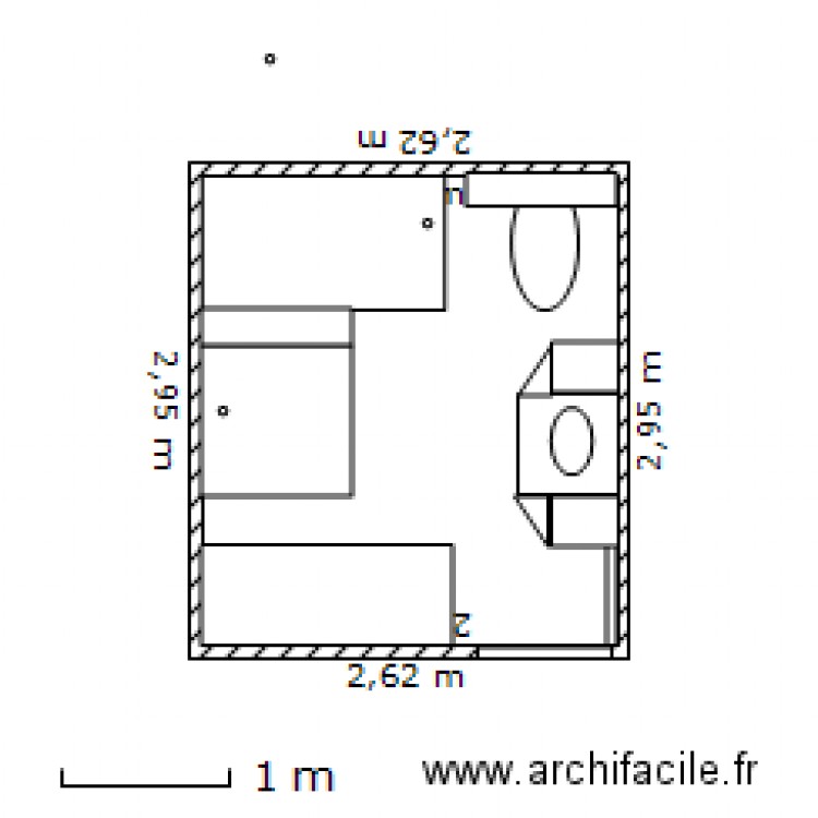 S de B3. Plan de 0 pièce et 0 m2