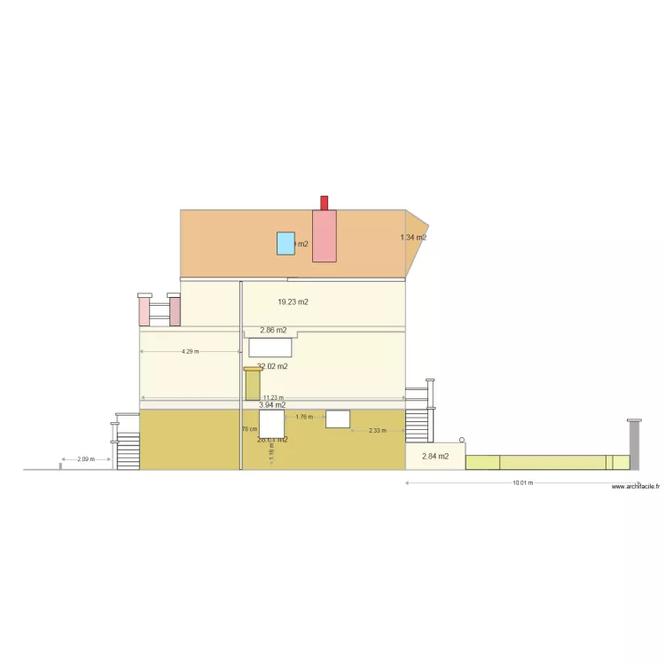 Passage. Plan de 