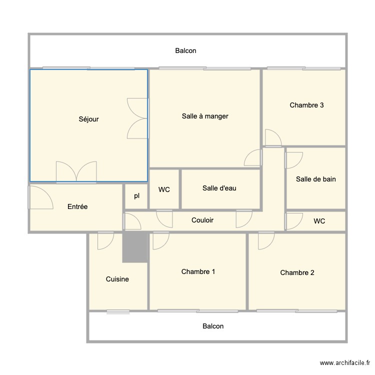 117 reuilly. Plan de 0 pièce et 0 m2