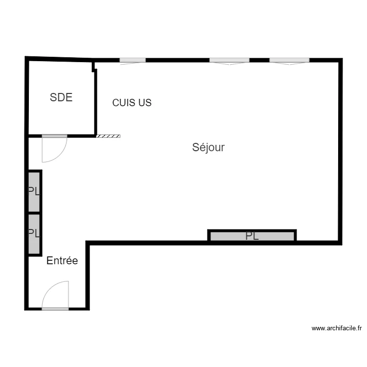 Plan Kulich 1. Plan de 