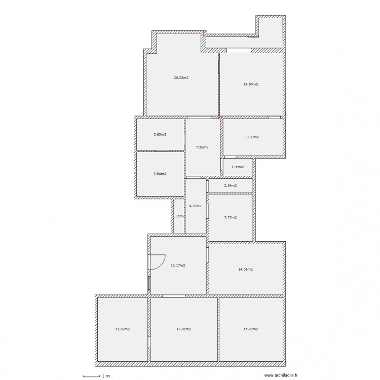 Balmes 177. Plan de 0 pièce et 0 m2