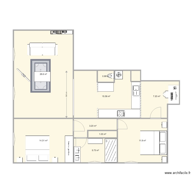 marechal lyautey 3. Plan de 0 pièce et 0 m2