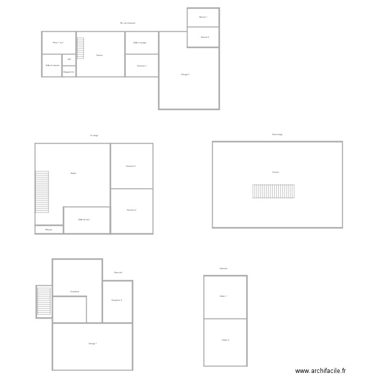 DROUIN VOUZIERS. Plan de 0 pièce et 0 m2