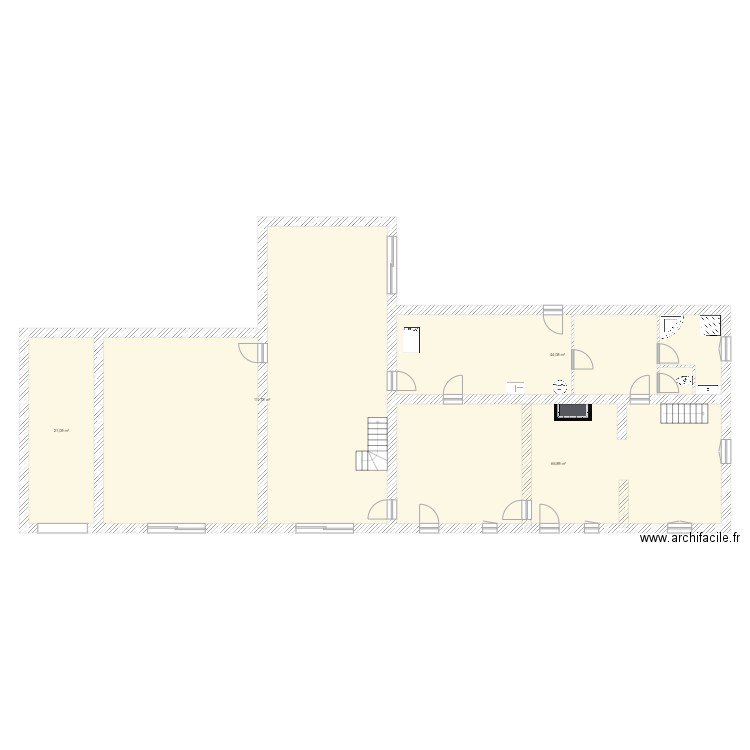Maison AD. Plan de 0 pièce et 0 m2