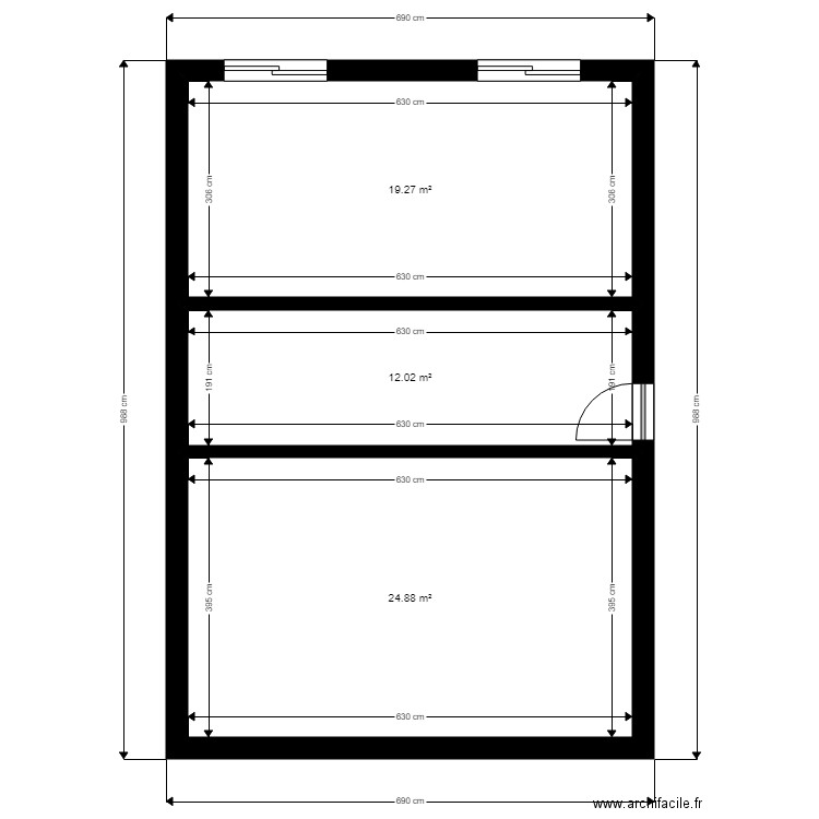 LONG R1. Plan de 0 pièce et 0 m2