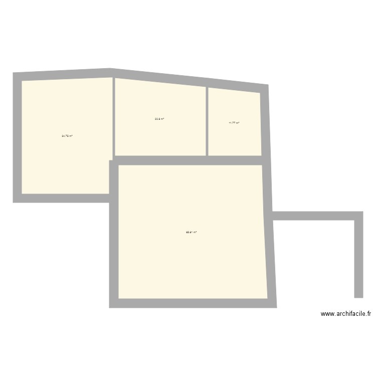 Casa pueblo. Plan de 0 pièce et 0 m2