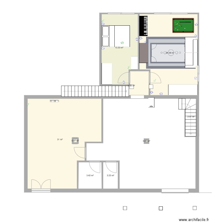 Villeneuve extension 3. Plan de 0 pièce et 0 m2