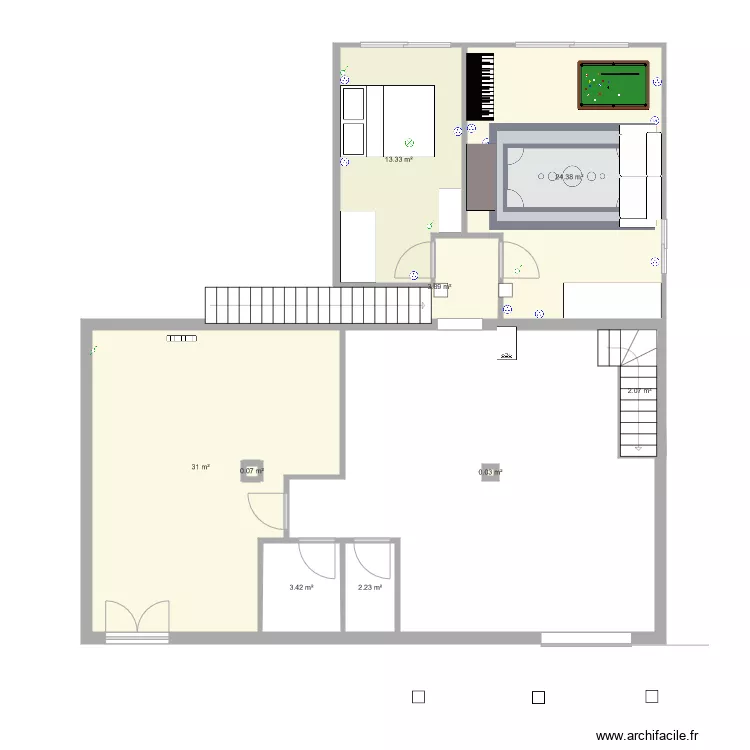 Villeneuve extension 3. Plan de 