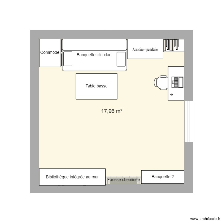 Appartement. Plan de 0 pièce et 0 m2