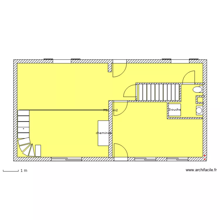 maison chambost rdc. Plan de maison chambost rdc. Plan de
