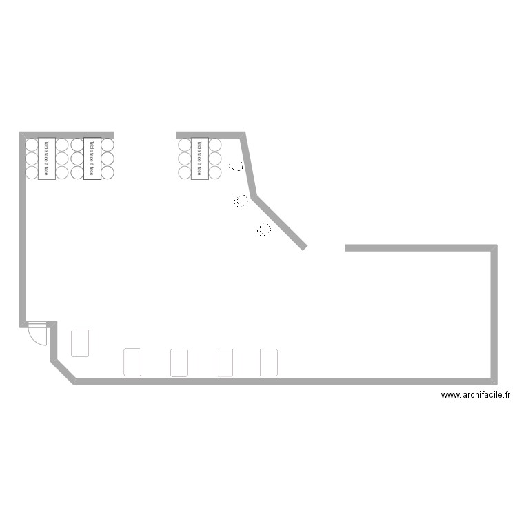 salle a manger. Plan de 0 pièce et 0 m2